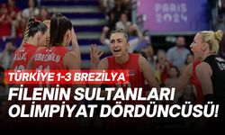 Brezilya'ya yenilen Filenin Sultanları, Olimpiyat Oyunları'nda 4. oldu