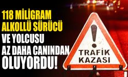 Çamlıköy-Cengizköy Anayolu'nda alkollü sürücü aracıyla takla attı!