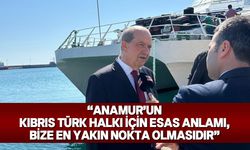 Cumhurbaşkanı Tatar, Girne-Anamur feribot seferlerinin başlamasıyla ilgili açıklamalarda bulundu