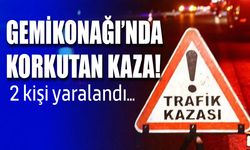 Gemikonağı'nda dikkatsizlik trafik kazasına neden oldu!