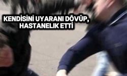 Kamuya açık yerde tuvaletini yaptı!