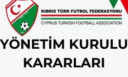 Kıbrıs Türk Futbol Federasyonu (KTFF) Yönetim Kurulu Hasan Sertoğlu başkanlığında toplandı