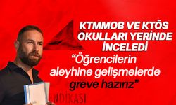 KTÖS ve KTMMOB'den okul güçlendirme çalışmalarını denetledi