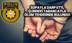 Kumyalı'da husumetlisinin avulusunu basan 54 yaşındaki şahıs tutuklandı!