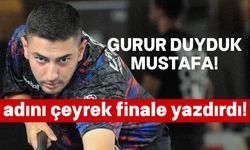 Mustafa Alnar çeyrek finalde!