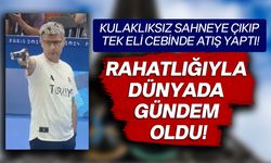 Olimpiyatlarda gümüş madalya kazanan Yusuf Dikeç rahatlığıyla dünyada gündem oldu