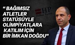 Özersay: “Kıbrıslı Türk atletlerine, Rusya örneğinde olduğu gibi olimpiyatlara katılımına kapı aralayabilirler"