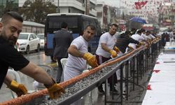 Gaziantep'te "dünyanın en uzun kebabı" için rekor denemesi yapılacak