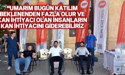 UBP Lefkoşa İlçesi Gençlik Kolları “Kan Verelim, Hayat Verelim” sloganıyla kan bağış kampanyası düzenledi