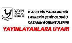 YYK sosyal medyada yayınlanan görüntülerle ilgili genel bir uyarı yaptı