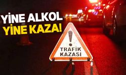 Lefke'de trafik kazası meydana geldi