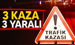 Boğazköy, Cihangir ve Güzelyurt-Akçay yolunda 3 farklı trafik kazası meydana geldi!