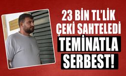 Çek sahteleme ve bağlantılı 2 suçtan mahkemeye çıkarıldı