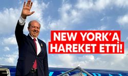 Cumhurbaşkanı Tatar BM temasları için Ercan’dan New York’a hareket etti