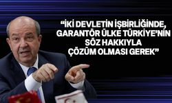 Cumhurbaşkanı Tatar, TC Cumhurbaşkanı Erdoğan'ın BM Genel Kurulu'nda Kıbrıs konusunda verdiği mesajları değerlendirdi