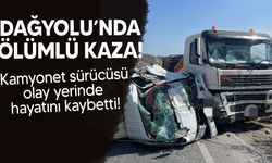 Dağyolu'nda feci kaza: 1 ölü!