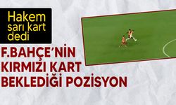 Derbi'de ilk yarı en çok tartışılan pozisyon!