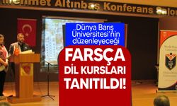 Dünya Barış Üniversitesi, Farsça Dil Kursları Lansmanı gerçekleştirildi