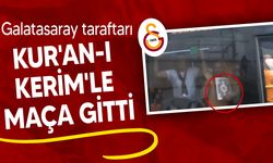 Galatasaray taraftarı Kadıköy'e Kur'an ile gitti