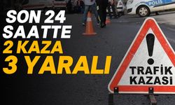 Girne ve Lefkoşa-Güzelyurt ana yolunda İki trafik kazası, üç yaralı