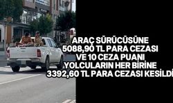 Gönyeli'de tehlikeli yolcu taşımacılığına cezai işlem!