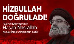 Hizbullah doğruladı: Hasan Nasrallah dünkü İsrail saldırısında öldü