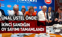 ikinci sandığın oy sayımı tamamlandı