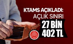 KTAMS açlık sınırını açıkladı!