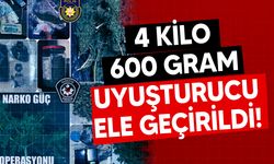 Polis'ten Lefkoşa, Girne ve Gazimağusa'da uyuşturcuya büyük darbe: 4 kilo 600 gram, 9 tutuklu!