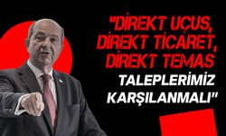 Tatar: "İngiliz üslerinden İsrail'e silah sağlanması Kıbrıs'ın hayrına olmaz"