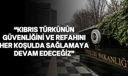 TC Dışişleri Bakanlığı, ABD ile GKRY arasındaki anlaşmayı kınadı!