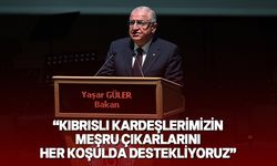 TC Milli Savunma Bakanı Güler, çözümsüzlüğe hizmet eden çabaların, Ada'daki güvenlik ortamına zarar verdiğini hatırlattı