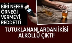 Tutuklanan üç kişiden birinin üzerinde bıçak çıktı!