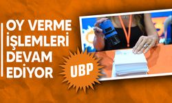 UBP Kurultayı’nda oy verme işlemleri devam ediyor