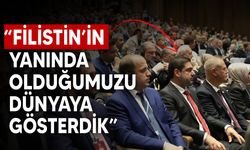 Ahmet Savaşan ve Oğuzhan Hasipoğlu,"Filistin’in Geleceği Konferansı'na" katıldı