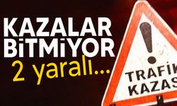 Alsancak ve Lapta'da iki ayrı kaza iki yaralı!