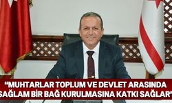 Ataoğlu'ndan Muhtarlar Günü mesajı