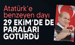 Atatürk'e benzeyen fenomen, 29 Ekim'de de iş başında!