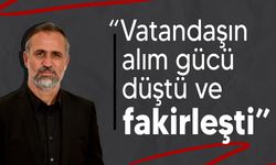 Baybora: “Vatandaş istikrarlı bir şekilde fakirleştiriliyor”