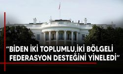 Beyaz Saray’dan Biden-Hristodulidis görüşmesine ilişkin açıklama