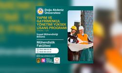 DAÜ “yapım ve gayrimenkul yönetimi” alanında yeni yüksek lisans programında eğitim vermeye başladı