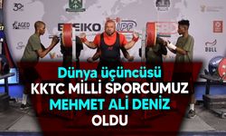 Dünya Masterlar Powerlifting şampiyonasında  Mehmet Ali Deniz dünya üçüncüsü oldu