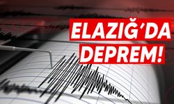 Elazığ'da 4,4 büyüklüğünde deprem meydana geldi