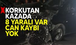 Girne'de kaza: 8 yaralı!