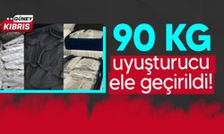 Güney Kıbrıs'ta 90 kilodan fazla uyuşturucu yakalandı!