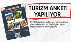 Halkın turizme yönelik algı ve tutumlarının belirlenmesi amacıyla anket düzenleniyor