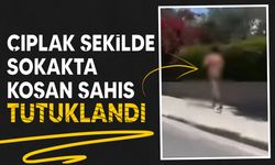 Hamitköy'de çıplak şekilde sokakta koşan şahıs tutuklandı