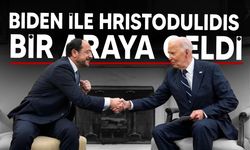 Joe Biden ile Nikos Hristodulidis bir araya geldi