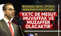 Lefkoşa Büyükelçiliğinde 29 Ekim Cumhuriyet Bayramı resepsiyonu düzenlendi