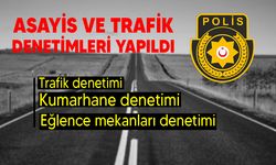 Lefkoşa ile İskele'de asayiş ve trafik denetimi yapıldı